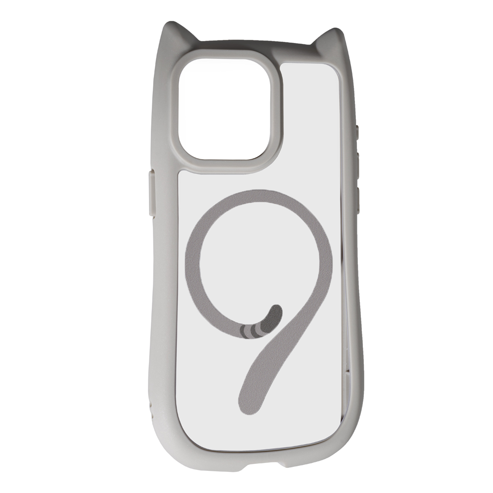 Накладка CAT MAGSAFE для Iphone 16 Pro сіра-0